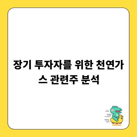 장기 투자자를 위한 천연가스 관련주 분석